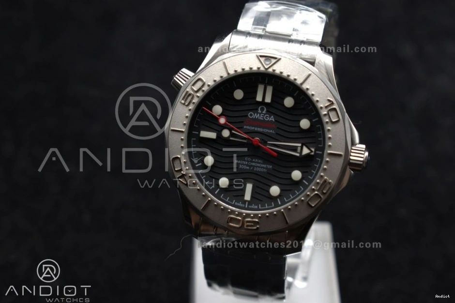 Best Nekton Bracelet Black VSF 300M A8806 Edition Seamaster SS 1:1 Diver Dial on 1231